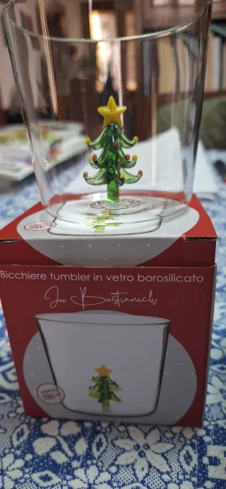 Set 3 Bicchieri Joe Bastianich Decorati