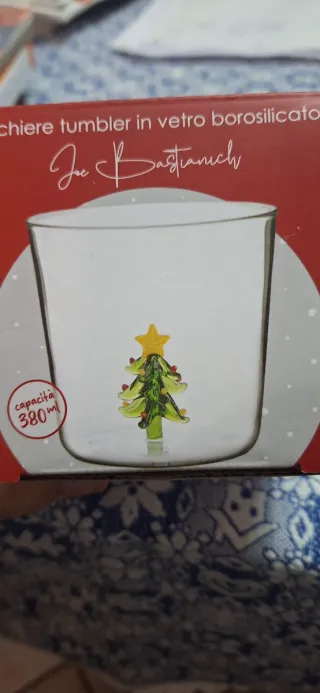 Set 3 Bicchieri Joe Bastianich Decorati