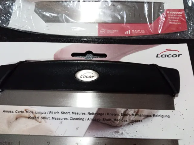 Rasqueta Corta Masa Acero Inoxidable