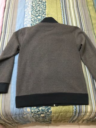 Felpa Sweet Years con zip grigia