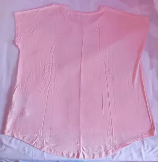 Camiseta rosa Carpe Diem talla L