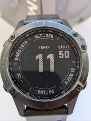 Garmin Fenix 6 Pro Smartwatch Negro