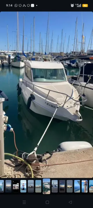 Saber manta 21 Embarcación cabinada 60 millas