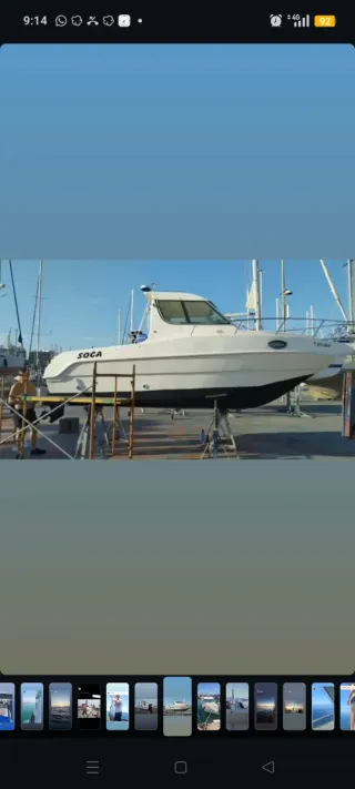 Saber manta 21 Embarcación cabinada 60 millas