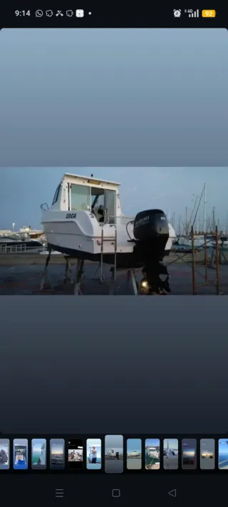 Saber manta 21 Embarcación cabinada 60 millas