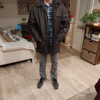 Chaqueta de piel hombre