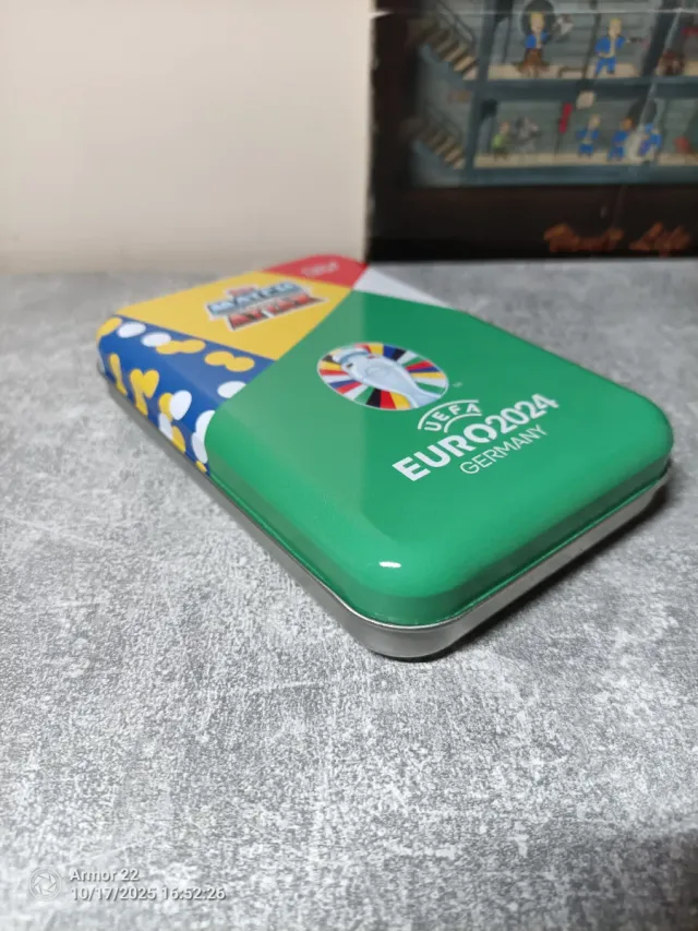 Caja Metálica Match Attax Euro 2024