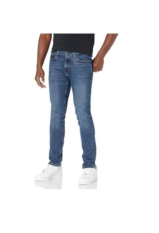 Pantalón Vaquero Elástico de Ajuste Ceñido 33W 28L