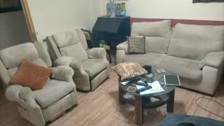 Divano e poltrone relax in tessuto