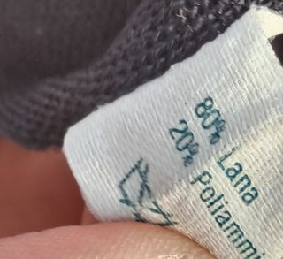 Gonna Luisa Spagnoli nera 80% Lana