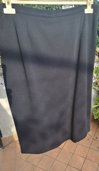 Gonna Luisa Spagnoli nera 80% Lana