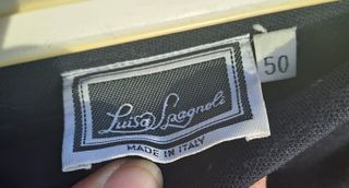 Gonna Luisa Spagnoli nera 80% Lana