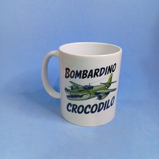 Taza Meme Bombardino Crocodilo