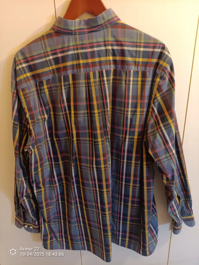 Camisa Cuadros Emidio Tucci XL