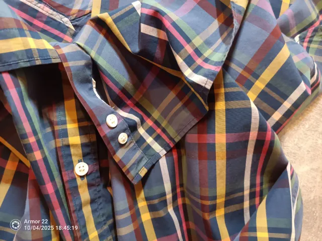 Camisa Cuadros Emidio Tucci XL