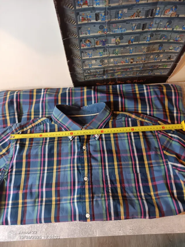 Camisa Cuadros Emidio Tucci XL