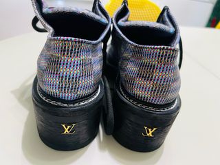 Zapatos Louis Vuitton Grises y Multicolor