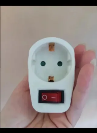 Enchufe con interruptor