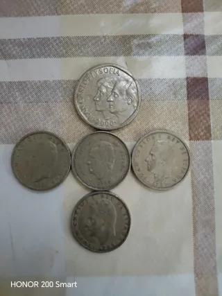 Monedas 100 y 500 Pesetas (Lote)