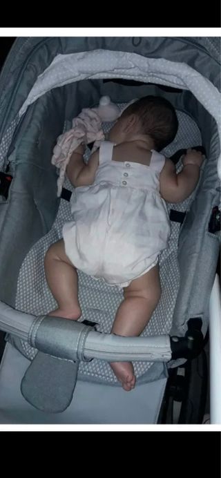 Carrito bebé mundibebe, capazo, silla y maxicosis