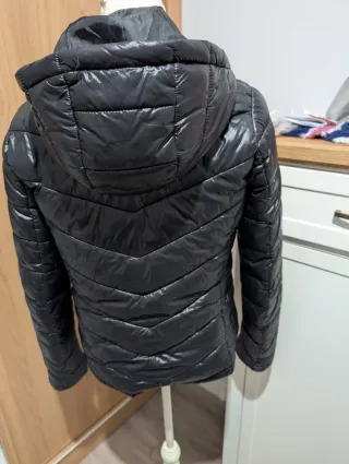 Abrigo negro talla 40