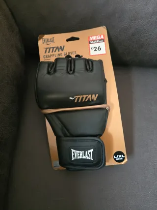 Guantes Everlast Titan Grappling L/XL