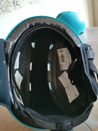 Casco Wed'ze azul para niñ@s talla 48_52 cm