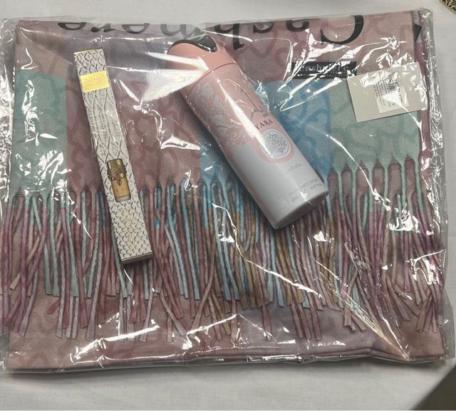 Pañuelo Tous, Desodorante Yara y Miniatura