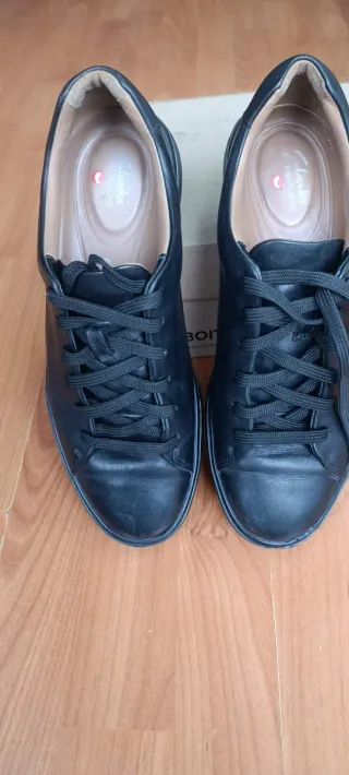 Zapatos Clarks Negros