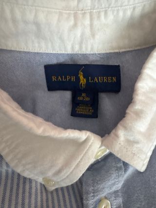 Camisa Ralph Lauren Niño XL