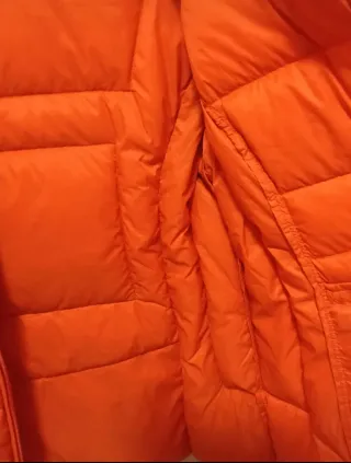 Anorak Plumas Ligero Naranja
