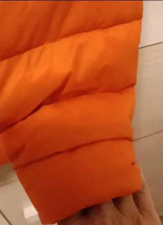Anorak Plumas Ligero Naranja