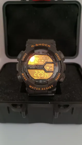 Reloj Deportivo Digital R-Shock Negro