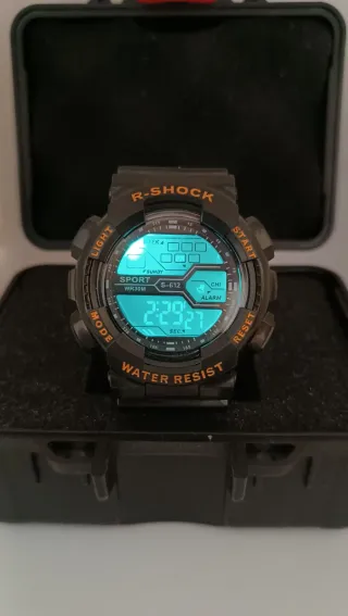 Reloj Deportivo Digital R-Shock Negro