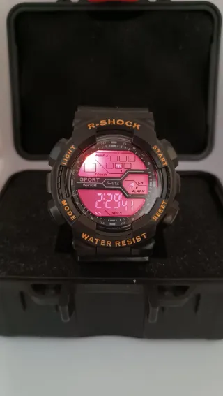 Reloj Deportivo Digital R-Shock Negro