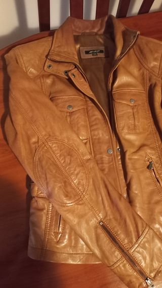 Cazadora cuero