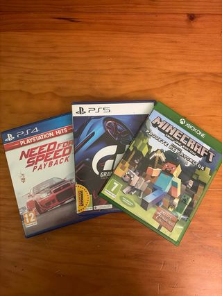 Lote juegos PS4 PS5 Xbox One – discos impecables