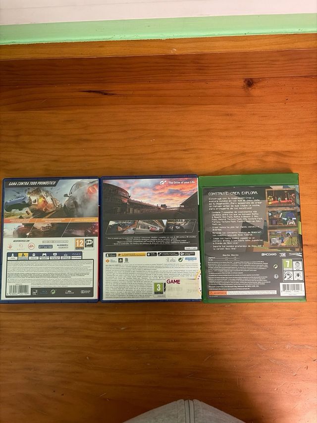Lote juegos PS4 PS5 Xbox One – discos impecables