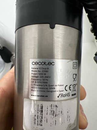 Batidora de brazo Cecotec Katana