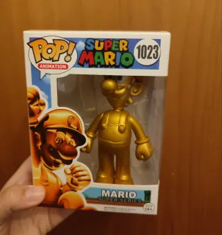Pop Super Mario Dourado 1023