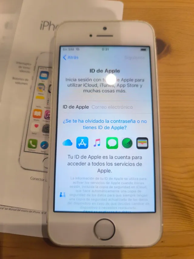 iPhone 5s Apple Oro/Bianco