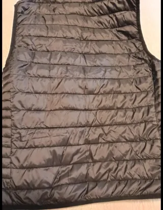 Chaleco acolchado Zara negro