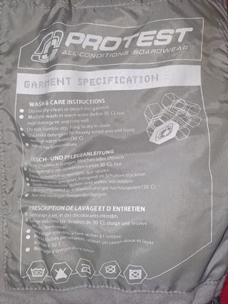 Giacca Sci Tecnica Protest Uomo