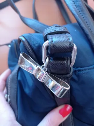 Bolso Bimba y Lola azul marino nylon