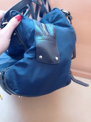 Bolso Bimba y Lola azul marino nylon