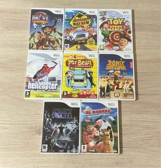 8 Juegos Wii y WiiU