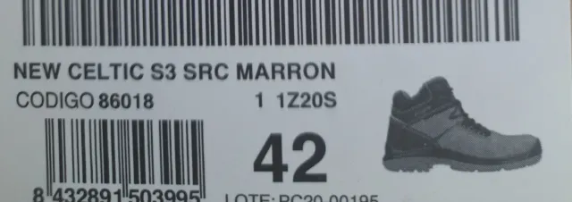 Botas de trabajo J'hayber works