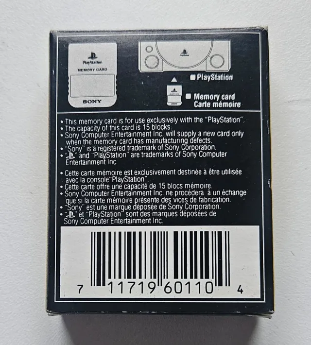 Memory Card Sony PlayStation