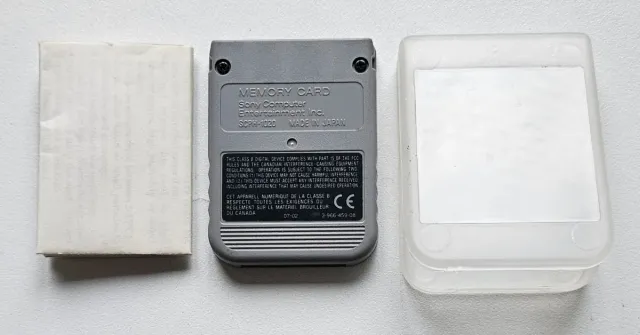 Memory Card Sony PlayStation