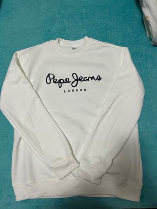 Sudadera Pepe Jeans Blanca